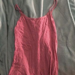 Hollister striped spaghetti strap